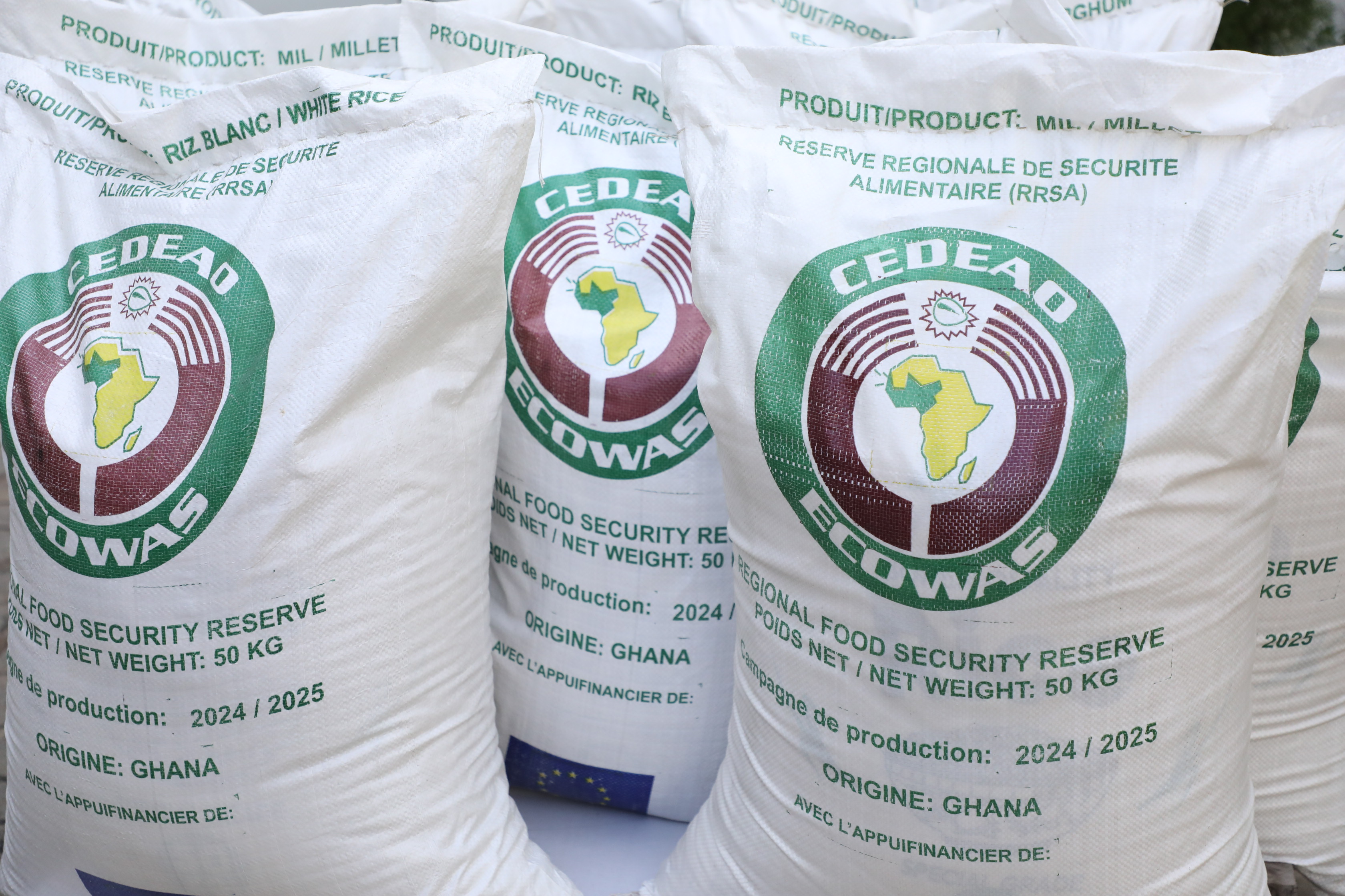 Supporting National Response Plans ECOWAS Provides Food Grains to the